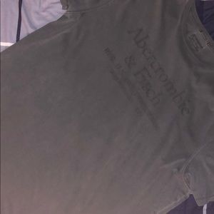 Abercrombie and Fitch shirt with faded logo